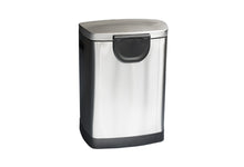 Rectangular Stainless Steel Trash Can, Metal Lid, 13.2 Gallon (50 Liter) - Utopia Alley - 2