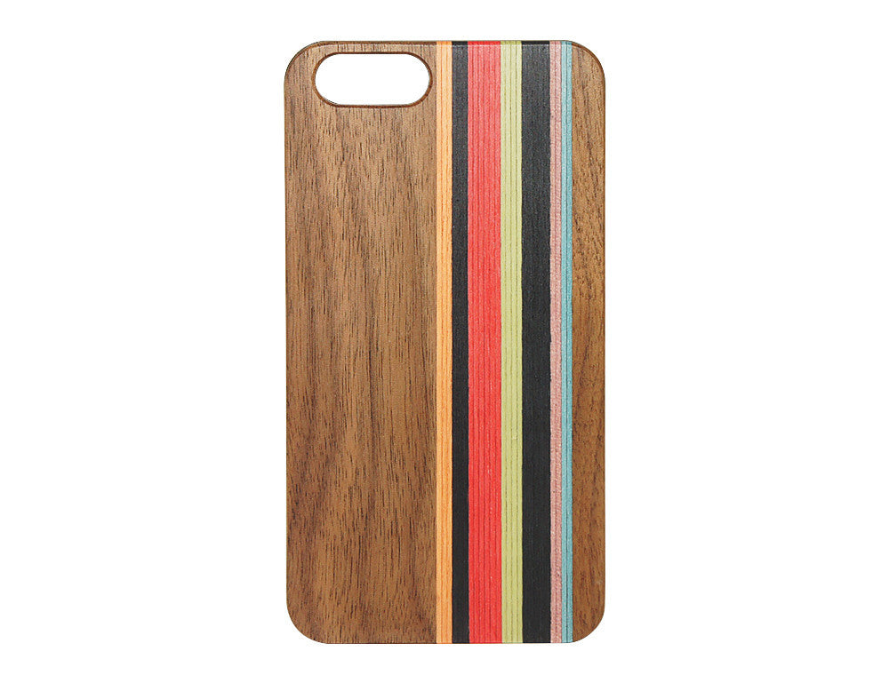Natural Wood Iphone Case, Iphone 6, Classic Stripe Designs - Utopia Alley