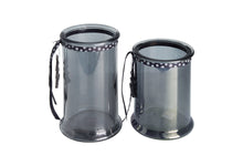 Tinted Glass Jars with Removable Snowflake Ribbons & Christmas Tree Charms - Utopia Alley - 1