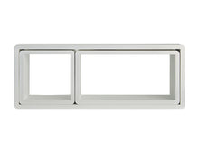 Rectangular 3 Piece Wall Shelf Set 24", White - Utopia Alley - 2