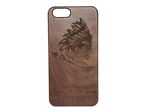 Natural Wood Iphone Case, Iphone 6, Native Art Designs - Utopia Alley
