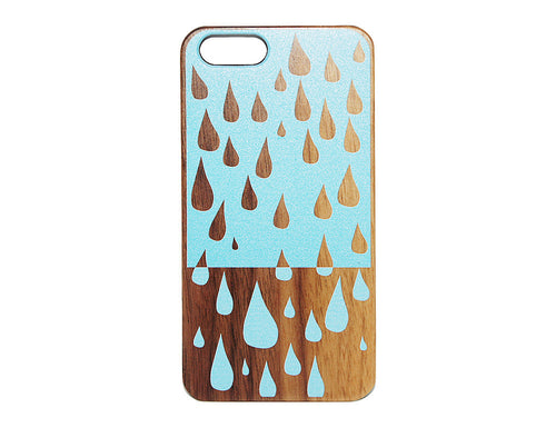 Natural Wood IPhone Case, IPhone 6, Fun Pop Art Designs - Utopia Alley - 1