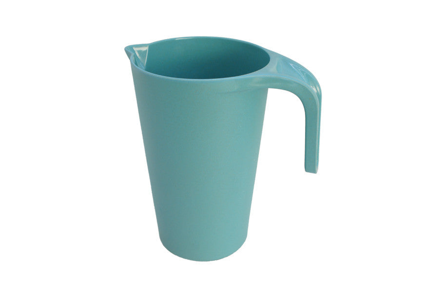 Natura EcoFriendly Bamboo Water Pitcher, Blue - Utopia Alley