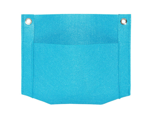 Vertical Garden Wall Planter, Single Pocket, Blue - Utopia Alley - 1