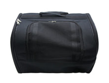 Pet Carrier Travel Case with Wheels and Retractable Handle,17", Black - Utopia Alley - 1