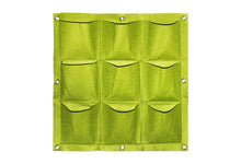 Vertical Garden Wall Planter, 9 Pockets, Green - Utopia Alley - 1