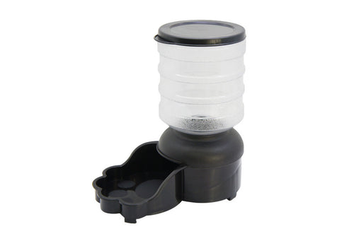 On Demand Gravity Supply Pet Food Dispenser, Black or Grey - Utopia Alley
