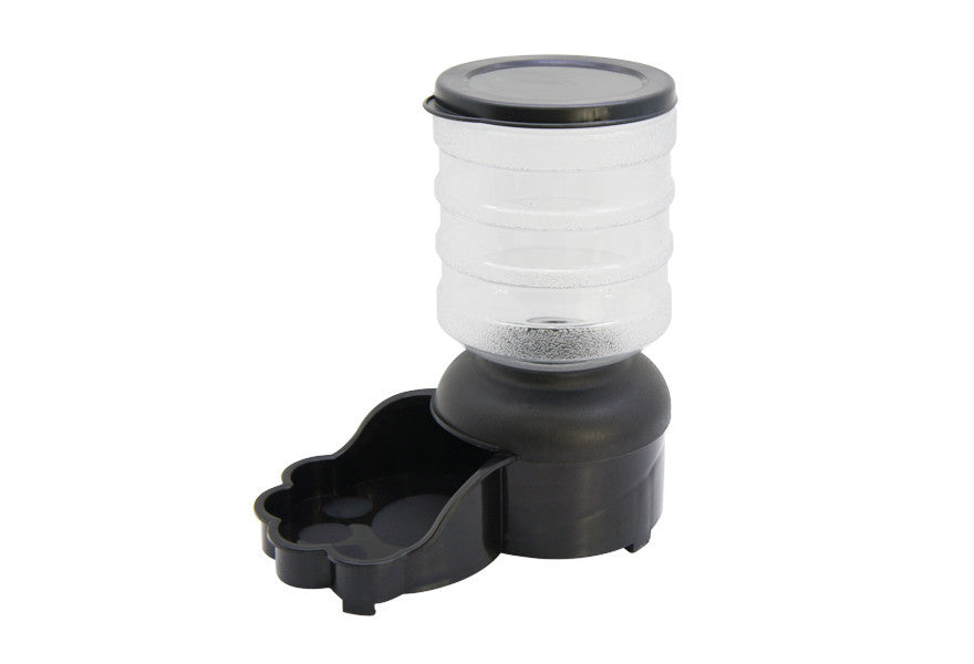 On Demand Gravity Supply Pet Food Dispenser, Black or Grey - Utopia Alley