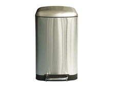 Retro Stainless Steel Trash Can, 30 L (8 Gal) - Utopia Alley - 1