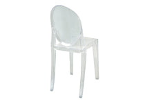 Retro Polycarbonate Plastic Dining Side Chair, Clear - Utopia Alley - 2