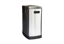 Rectangular Stainless Steel Trash Can, Metal Lid, 13.2 Gallon (50 Liter) - Utopia Alley - 3