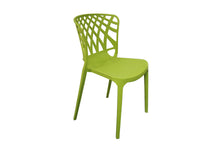 Lattice Back Modern Chair, Green - Utopia Alley - 2