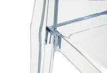 Retro Polycarbonate Plastic Dining Side Chair, Clear - Utopia Alley - 3