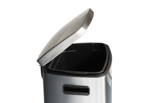 Rectangular Stainless Steel Trash Can, Metal Lid, 13.2 Gallon (50 Liter) - Utopia Alley - 5