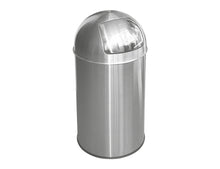 Dome Top Kitchen Trash Can, Stainless Steel, 40 L (10.6 Gal) - Utopia Alley - 3