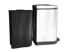 Contour Slimline Stainless Steel Trash Can, 40 L (10.6 Gal) - Utopia Alley - 3