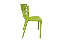 Lattice Back Modern Chair, Green - Utopia Alley - 3