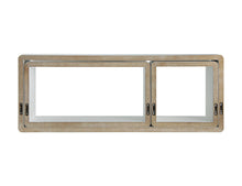 Rectangular 3 Piece Wall Shelf Set 24", White - Utopia Alley - 4