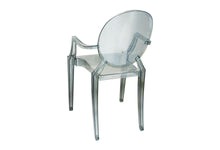 Retro Polycarbonate Plastic Chair, Clear - Utopia Alley - 3