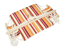 Hannah Striped Hammock Chair, Orange - Utopia Alley - 4