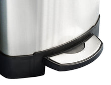 Sahr Slim Stainless Steel Kitchen Trash Can, 9.25 Gal (35 L) - Utopia Alley - 5