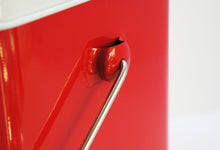 Retro Metal Storage Tin, Red Polka Dot, 13.5" H - Utopia Alley - 5