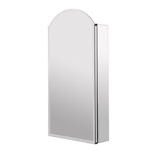 Utopia Alley Aluminum Bi-view Mirrored Medicine Cabinet,15"x30"x4.9" - Utopia Alley - 1