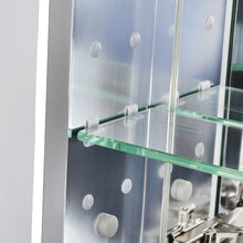 Utopia Alley Aluminum Bi-view Mirrored Medicine Cabinet,24"x30"x4.9" - Utopia Alley - 7