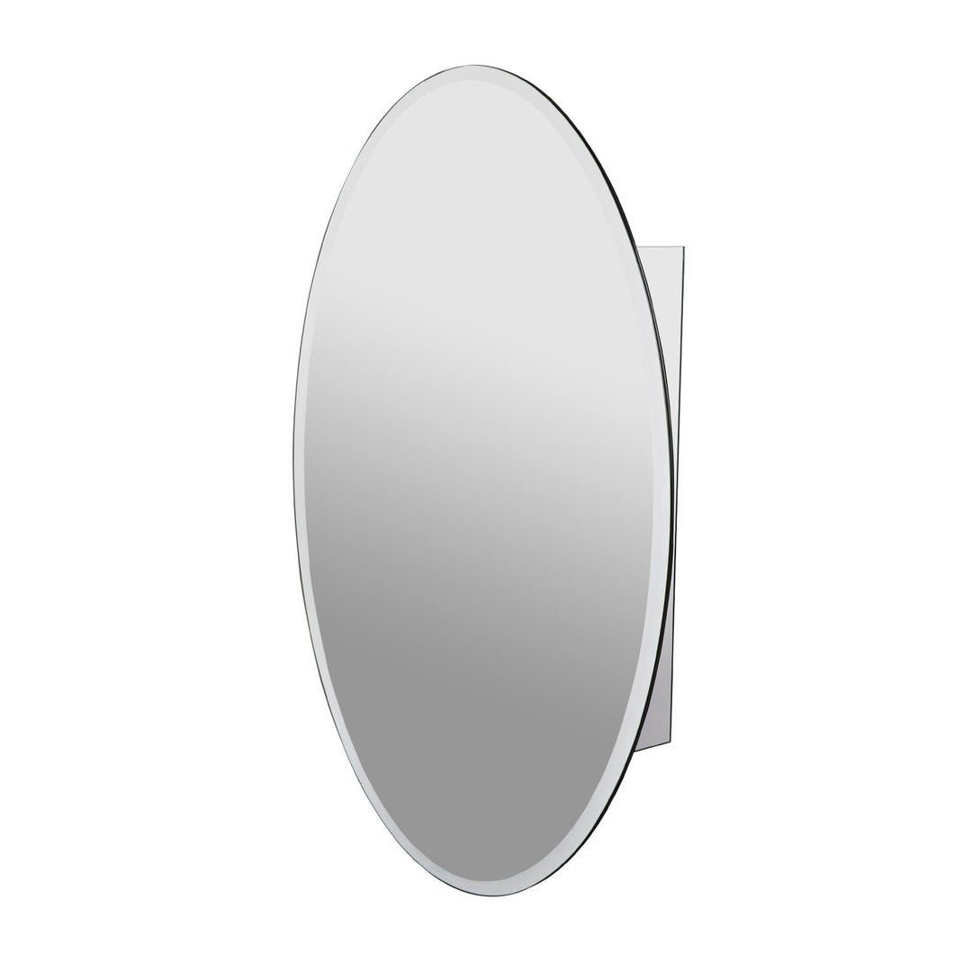 Utopia Alley Aluminum Bi-view Mirrored Medicine Cabinet,20