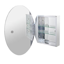 Utopia Alley Aluminum Bi-view Mirrored Medicine Cabinet,20"x30"x6.5" - Utopia Alley - 4