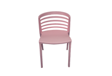 Pink Resin Modern Accent Chair - Indoor / Outdoor - Utopia Alley - 1