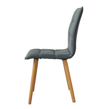 Modern Suite Cushioned Dining Chair, Grey - Utopia Alley - 3