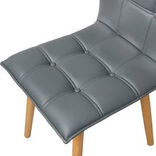 Modern Suite Cushioned Dining Chair, Grey - Utopia Alley - 5