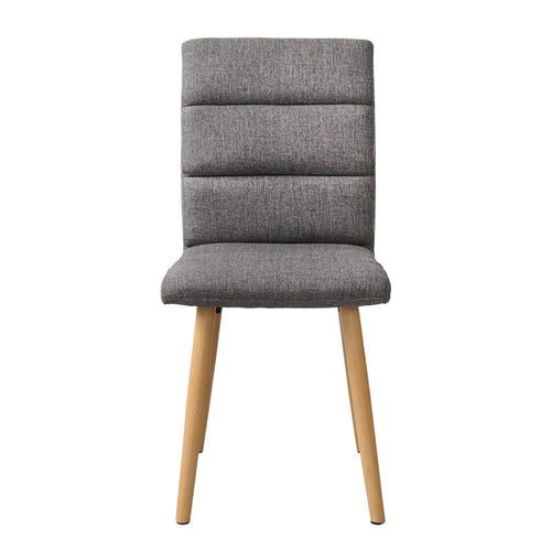 Home Suite Padded Dining Chair, Grey - Utopia Alley - 1