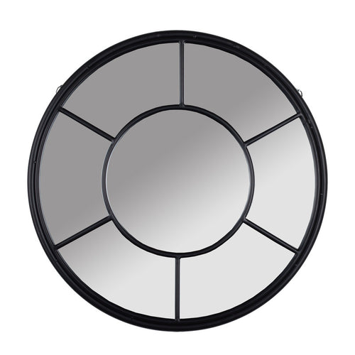 Steel round mirror - Utopia Alley - 1