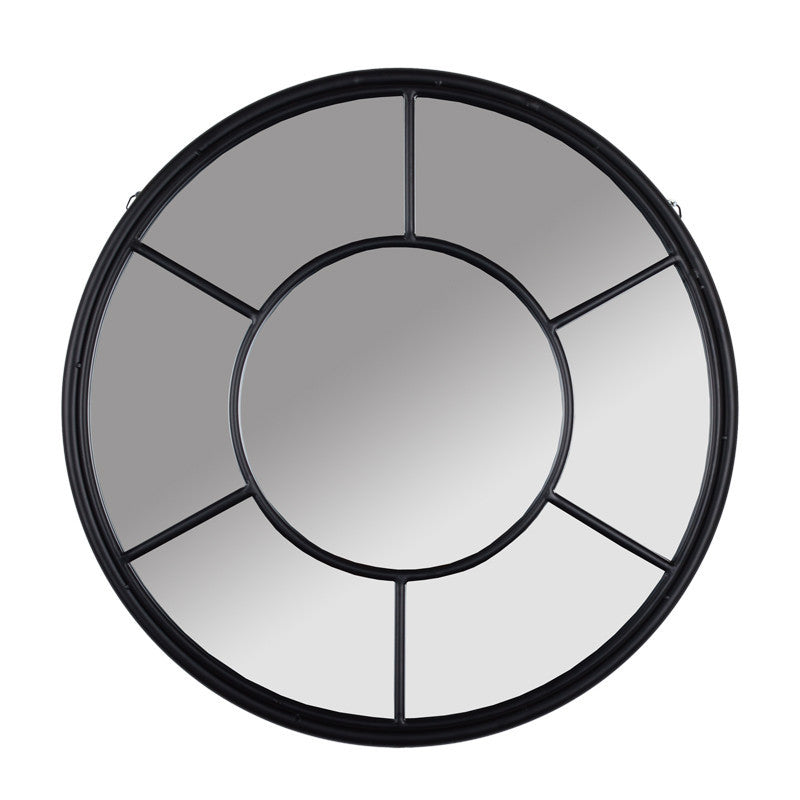 Steel round mirror - Utopia Alley - 1