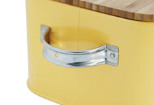 Nostalgic Metal Bread Bin with Wooden Lid - Utopia Alley - 4
