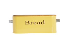 Nostalgic Metal Bread Bin with Wooden Lid - Utopia Alley - 2