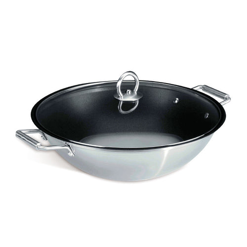 Utopia Alley Vision Wok 30cm with 2 Side Handles - Utopia Alley