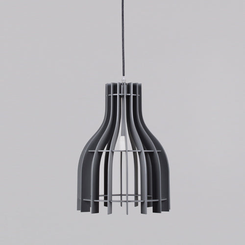 Dome Natural Wood Slatted Pendant Lighting - Utopia Alley - 1