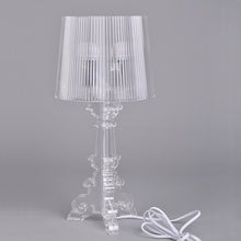 Toulan Modern High End Acrylic Table Lamp, Transluscent Clear or Grey - Utopia Alley - 1