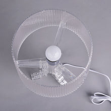 Toulan Modern High End Acrylic Table Lamp, Transluscent Clear or Grey - Utopia Alley - 7