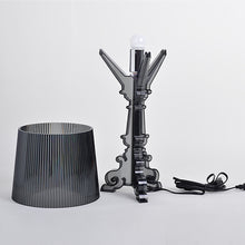 Toulan Modern High End Acrylic Table Lamp, Transluscent Clear or Grey - Utopia Alley - 9