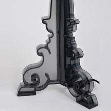 Toulan Modern High End Acrylic Table Lamp, Transluscent Clear or Grey - Utopia Alley - 11