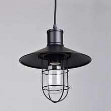 Industrial Barn Pendant Lighting, Matte Black - Utopia Alley - 4