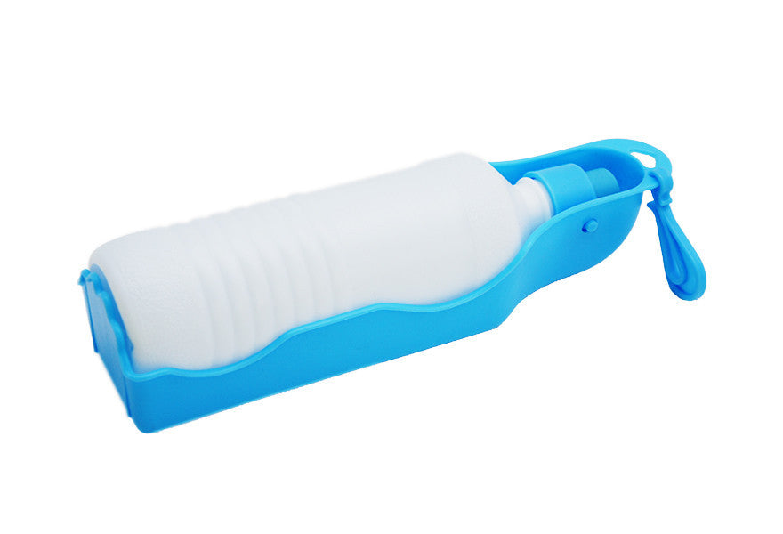 Pet Flip-Open Water Dispenser, Blue - Utopia Alley - 1