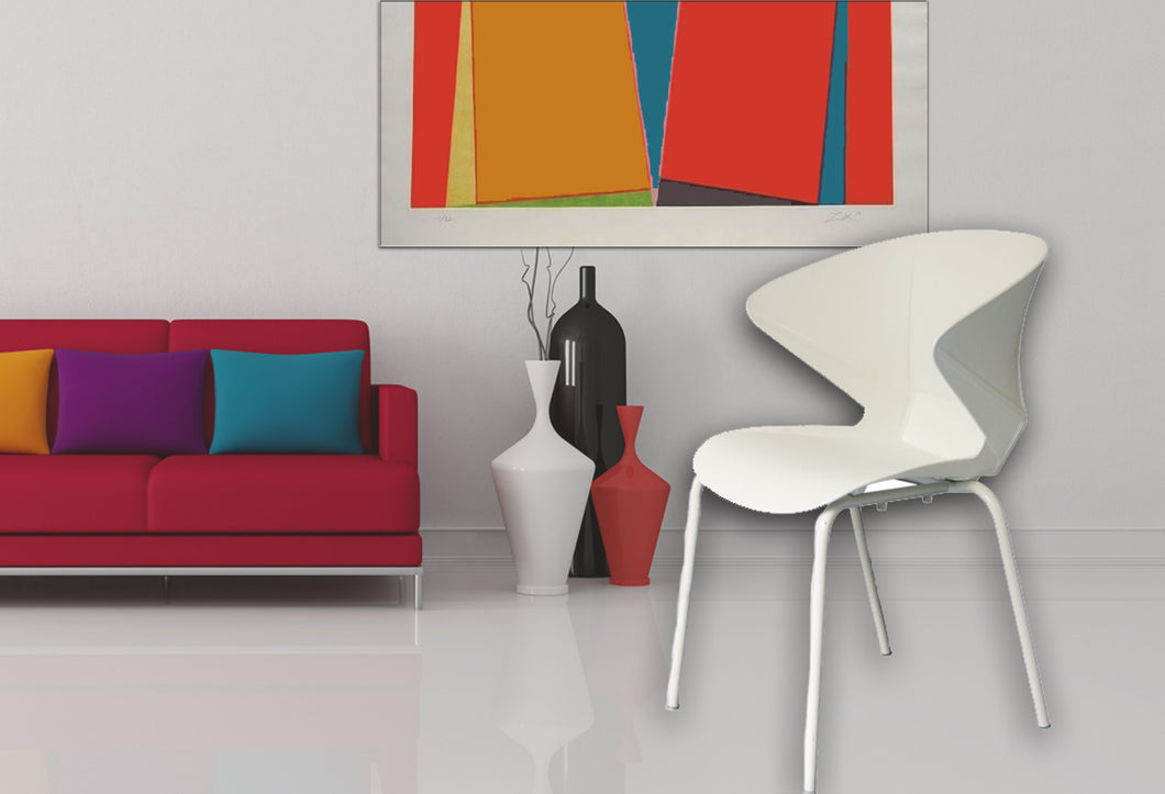 Zoxx Modern Chair, White - Utopia Alley - 1
